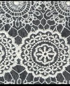 Embroidered Mesh Fabric