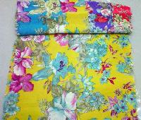 Printed Silk Fabric