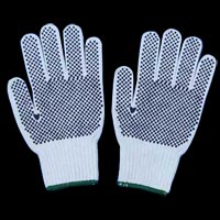 Cotton Knitted Dotted Hand Gloves