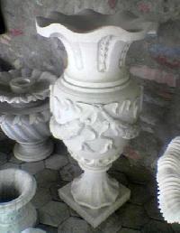 Marble Flower Pot - 03