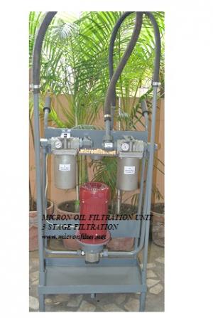 oil filtration unit