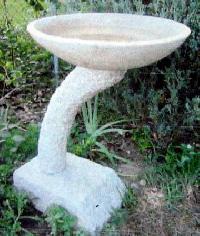 Stone Bird Bath