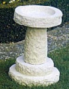 Stone Bird Bath