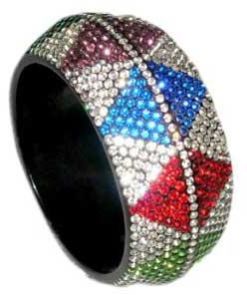 beaded bangle