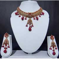 Ruby Light Necklace Set