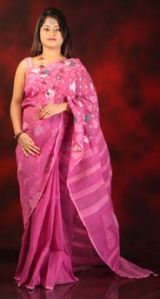 Purple Dhakai Jamdani Sarees