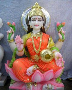 Laxmi Mata Marble Statues