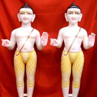 Swaminarayan Marble Statues