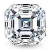 Asscher Moissanite Diamond