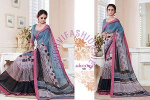 Mintorsi Printed Sarees