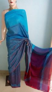 Soft Cotton Saree With Jamdani Pallu