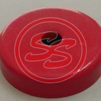 Red Shallow Pot (Base NO 1)