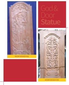 hand carved doors