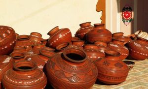 earthenware pots