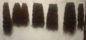 Machine weft indian hair