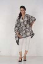 black white kaftan