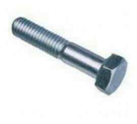 MS Hex Bolt Half Thread