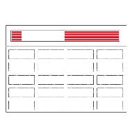 Laser Wristband Label Sheets