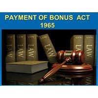 Payment Of Bonus Act , 1965