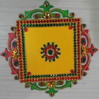 Wooden Rangoli