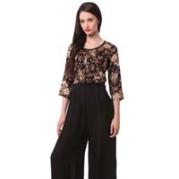 Ladies Floral Jumpsuit