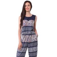 Ladies Printed Jumpsuit