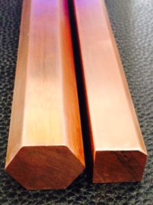 Copper Rods Round Square Hex