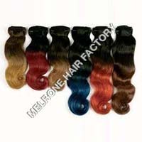 Coloured Human Hair Extensions