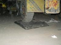 axle weigh pad