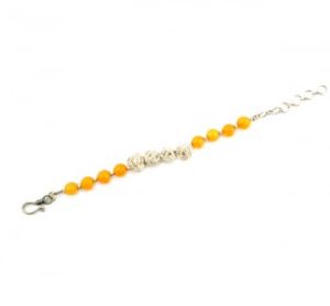 Trendy bracelet in yellow