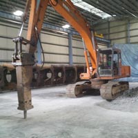concrete breaking contractor work