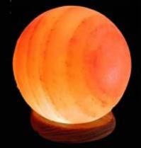 Globe Himalayan Crystal Salt Lamp