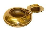 brass ashtrays