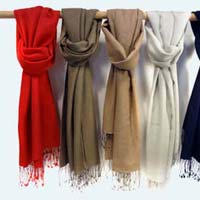 plain pashmina scarves