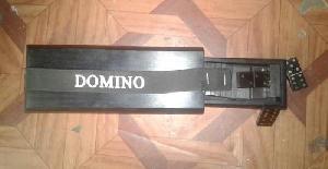 Black Wooden Belt Domino Game