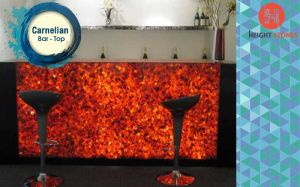 Carnelian bar top