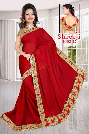 Box Pallu Saree