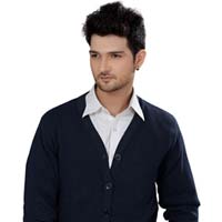 Elegance Cut Cotton Men's Cardigan