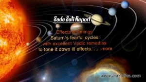 Sade Sati Astrology Report