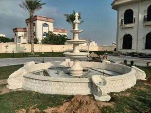 garden stone fountains