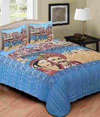 Rajasthani Scenery Printed Bedsheets
