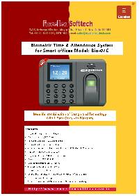 Biometric Attendance System Bio-07C