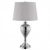 Silver Table Lamp