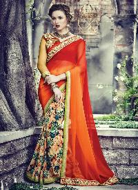 Lace Work Sarees