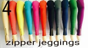 Zipper Jeggings