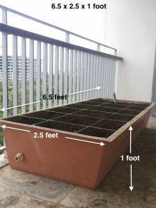 Balcony garden