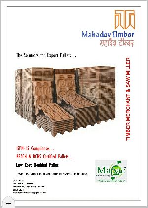 compress wood pallet