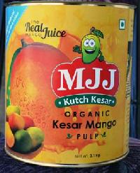 organic kesar mango pulp