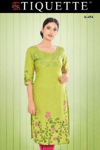 Cotton Linen Kurtis