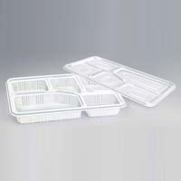 Plastic Disposable Compartmental Trays